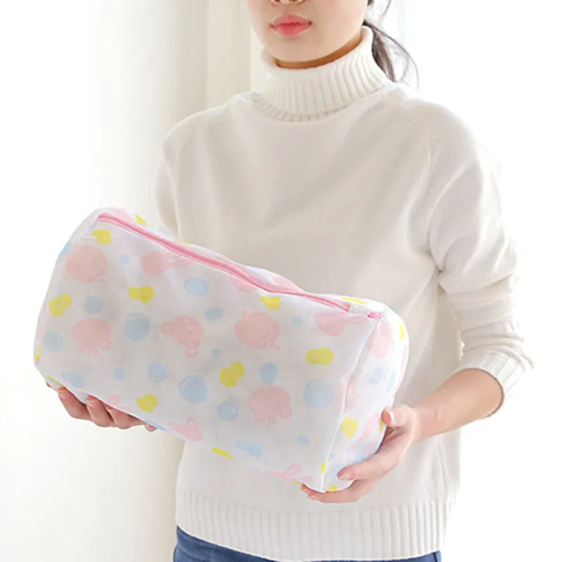 Maliben | Zippered Mesh Laundry Foldable Wash Bags