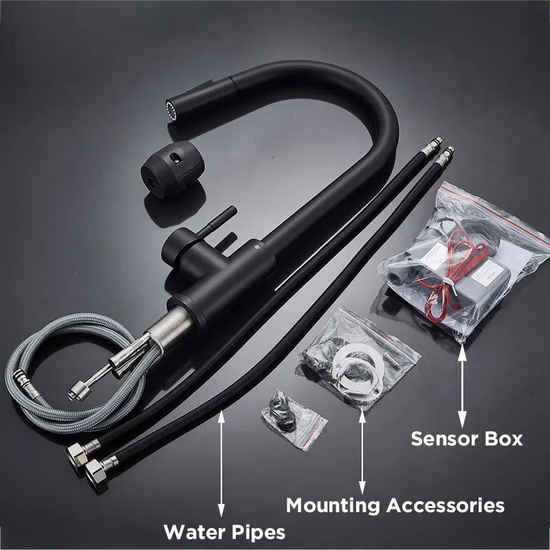 Maliben | Pull-Out Kitchen Faucet With Touch Control And Sensor Function