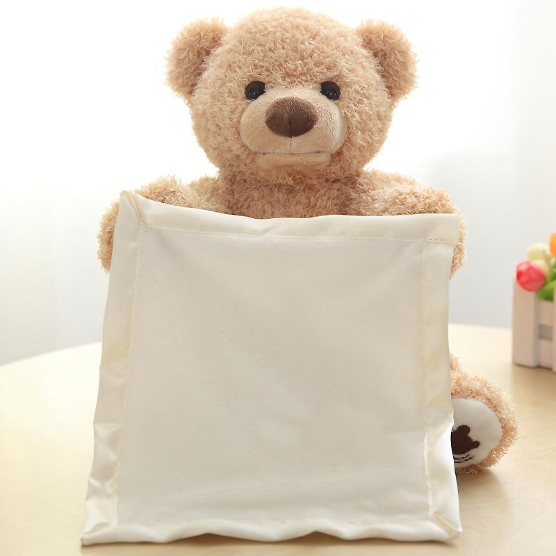 MAliben | Peek-a-Boo Teddy Bear Plush