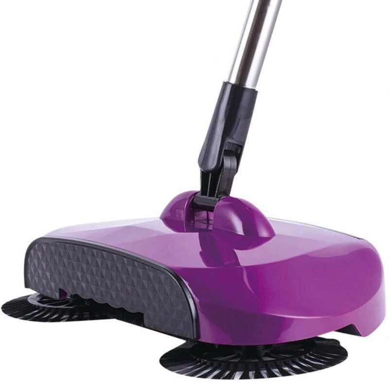 Maliben | 360° Broom Sweeper No Electricity Or Batteries Needed