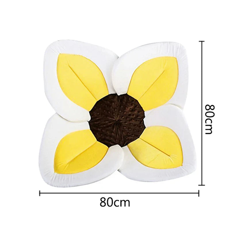 Maliben | Baby Bath Mat In Flower Shape – Non-Slip Baby Bath Mat