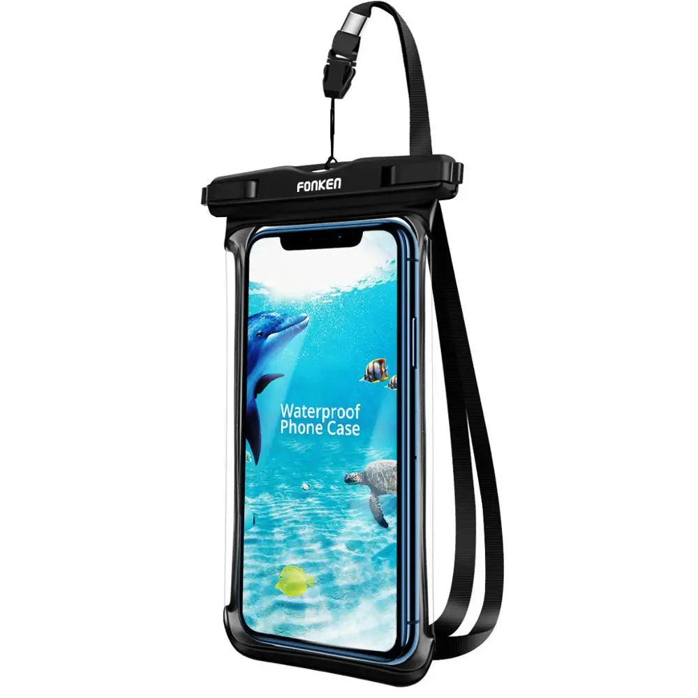 Maliben | Waterproof Smartphone Case Dryvault | Full View Design | Side Accessible | With Carrying Strap