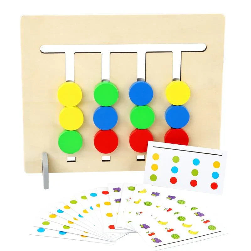 Maliben | Wooden Montessori Sorting Puzzle - Develop Logical Thinking For Kids