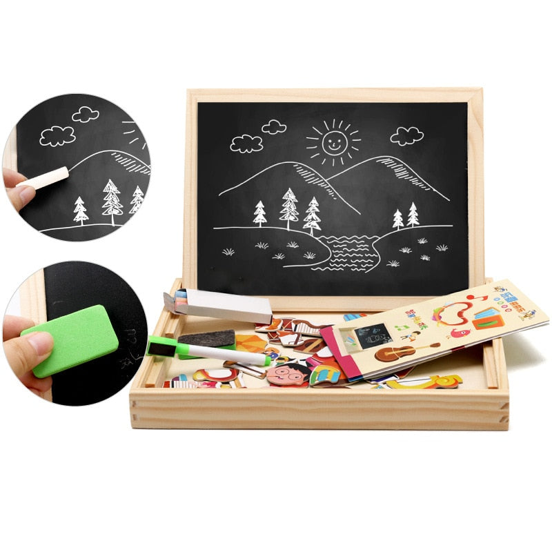 Maliben | Magnetix Eduplay Magnetic Letter Game | Creative And Educational - Writing And Puzzling