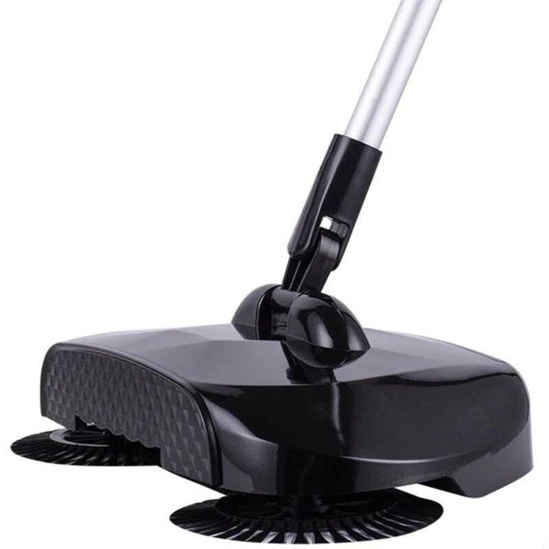 Maliben | 360° Broom Sweeper No Electricity Or Batteries Needed