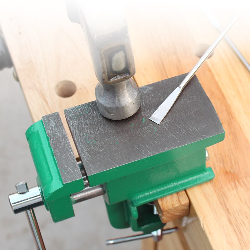 Maliben | Woodworking Diy Clamp-On Bench Vise