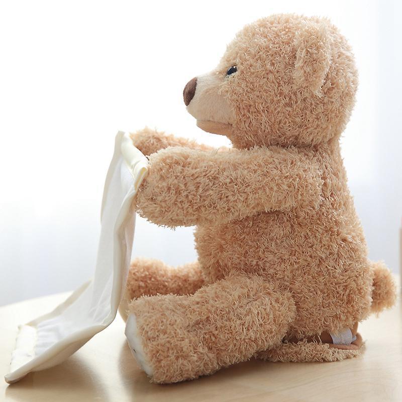 MAliben | Peek-a-Boo Teddy Bear Plush