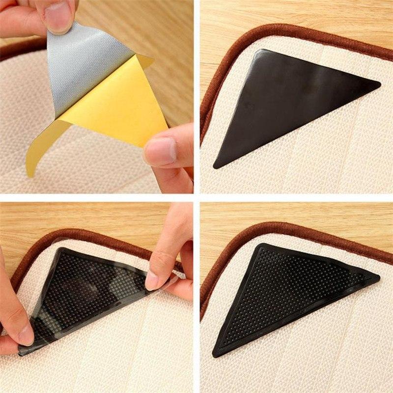 Maliben | 4pc Self-Stick Rug Pads