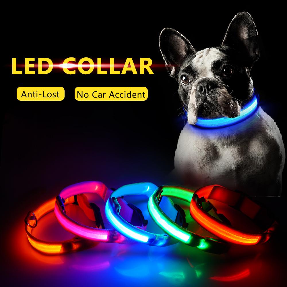 Maliben | Light Up Dog Collar - Flashing Dog Collar