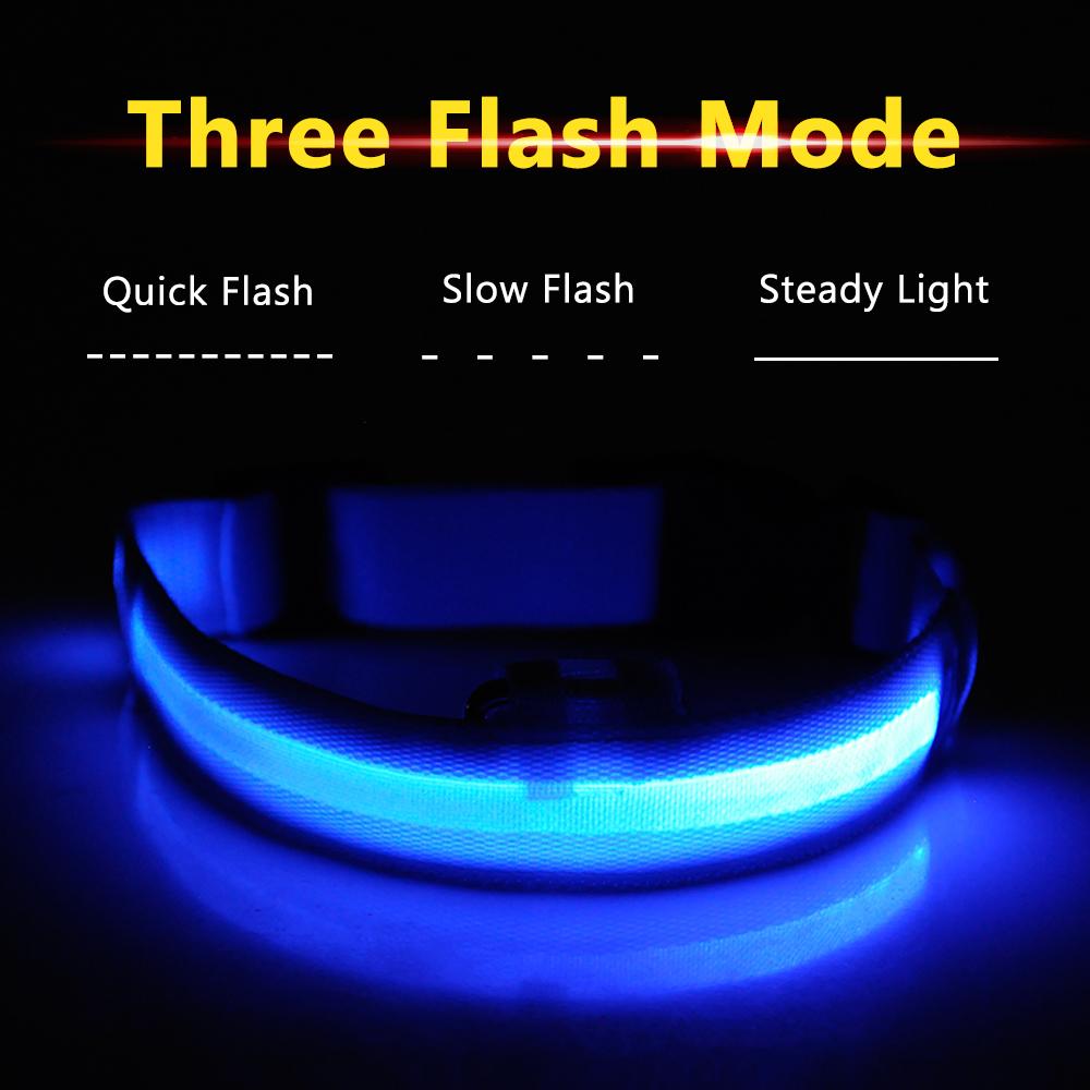 Maliben | Light Up Dog Collar - Flashing Dog Collar