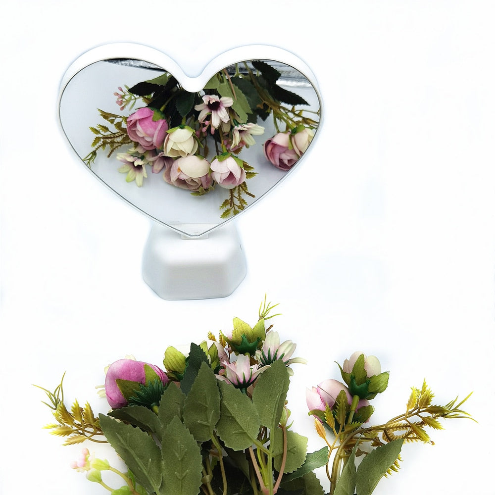 Maliben | Heart Mirror Led Night Lamp