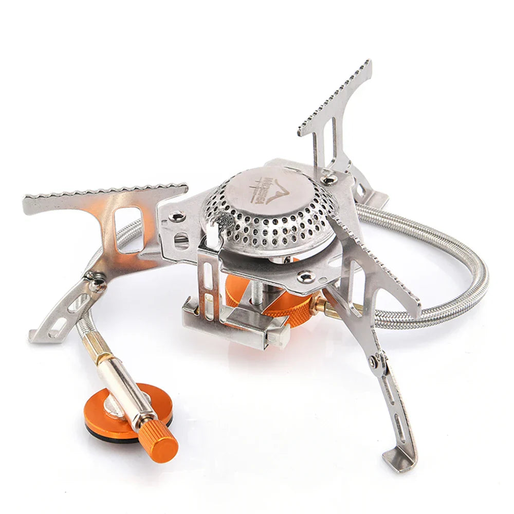 Maliben | Flametrek Gas Stove | Compact & Powerful | For Outdoor, Camping & Trekking | Includes Transport Box