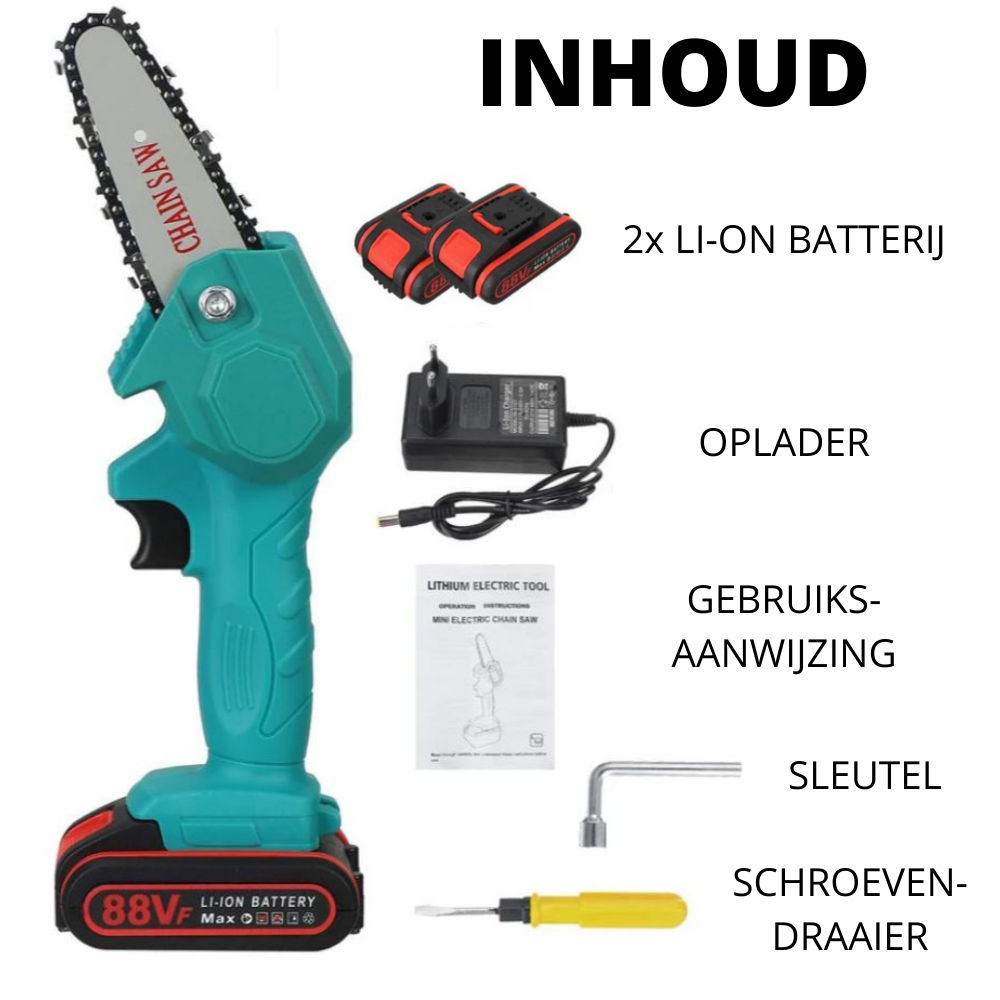 Maliben | Timbermate | Your Compact Powerhouse – Portable Electric Mini Chainsaw