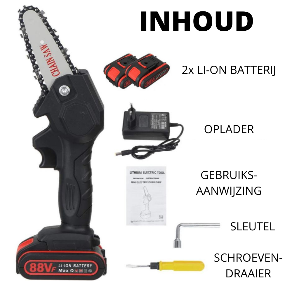 Maliben | Timbermate | Your Compact Powerhouse – Portable Electric Mini Chainsaw