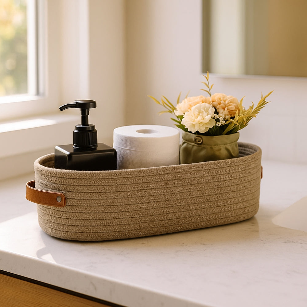 Maliben | Harper Woven Storage Basket Organizer