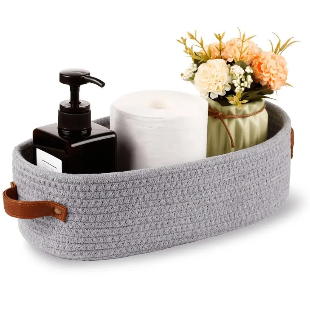 Maliben | Harper Woven Storage Basket Organizer