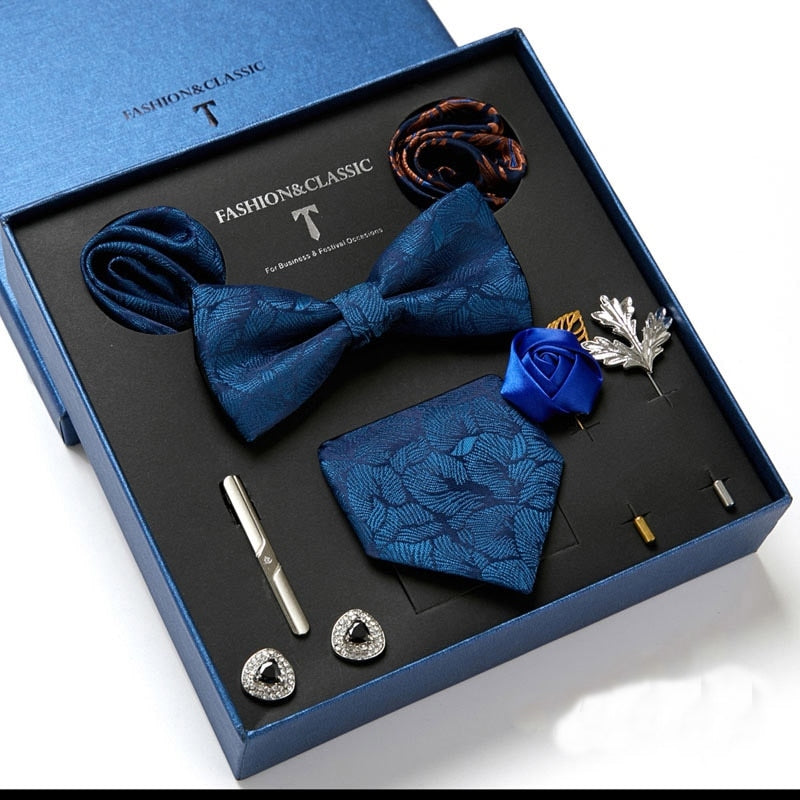 Maliben | Men Tie Set Luxury Gift Box