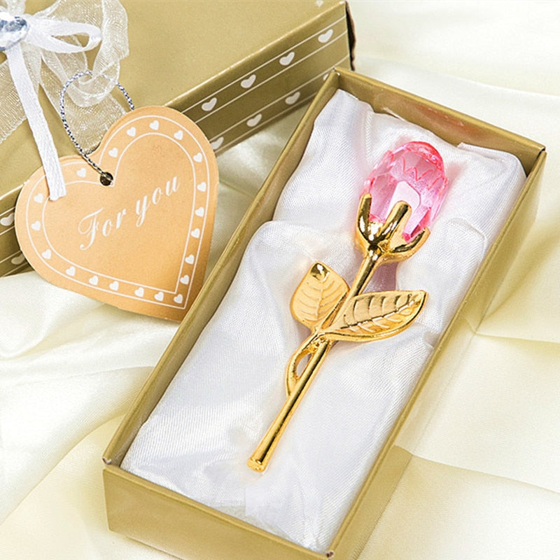 Maliben | Luxury Crystal Rose In Gift Box – Valentine's Gift For Her