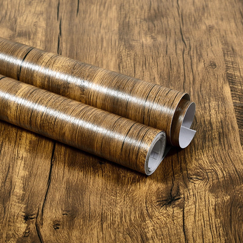 Maliben | Self-Adhesive Wood Grain Wall Sticker
