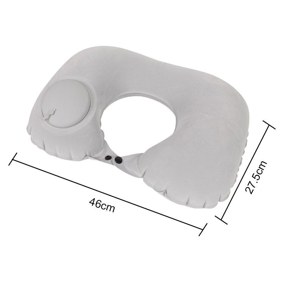 Maliben | Air Rest Inflatable Easy Pump Neck Pillow