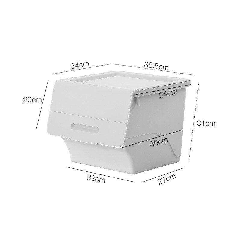 Maliben | Stackable Kids Toy Storage Box