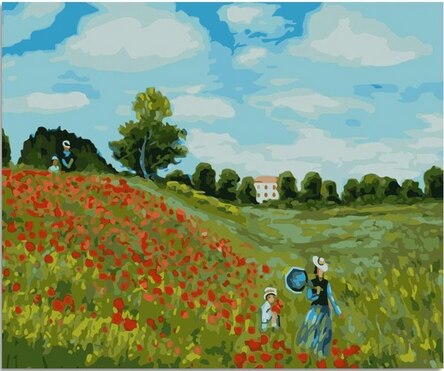 Maliben | Flower Portrait (Paint By Number)