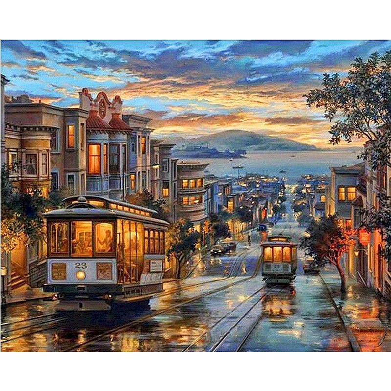Maliben | City Portrait (Paint By Number)