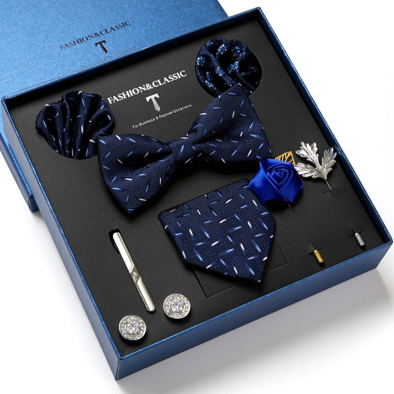 Maliben | Men Tie Set Luxury Gift Box
