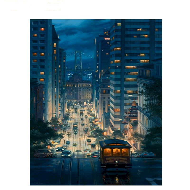 Maliben | City Portrait (Paint By Number)