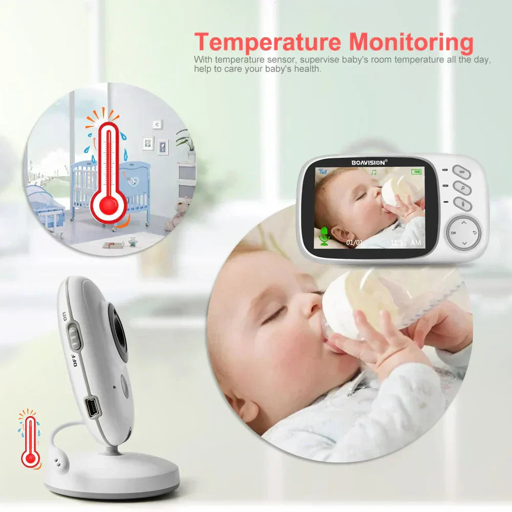 Maliben | Babyeye Smart Baby Monitoring - Video Monitor For Clear Connection