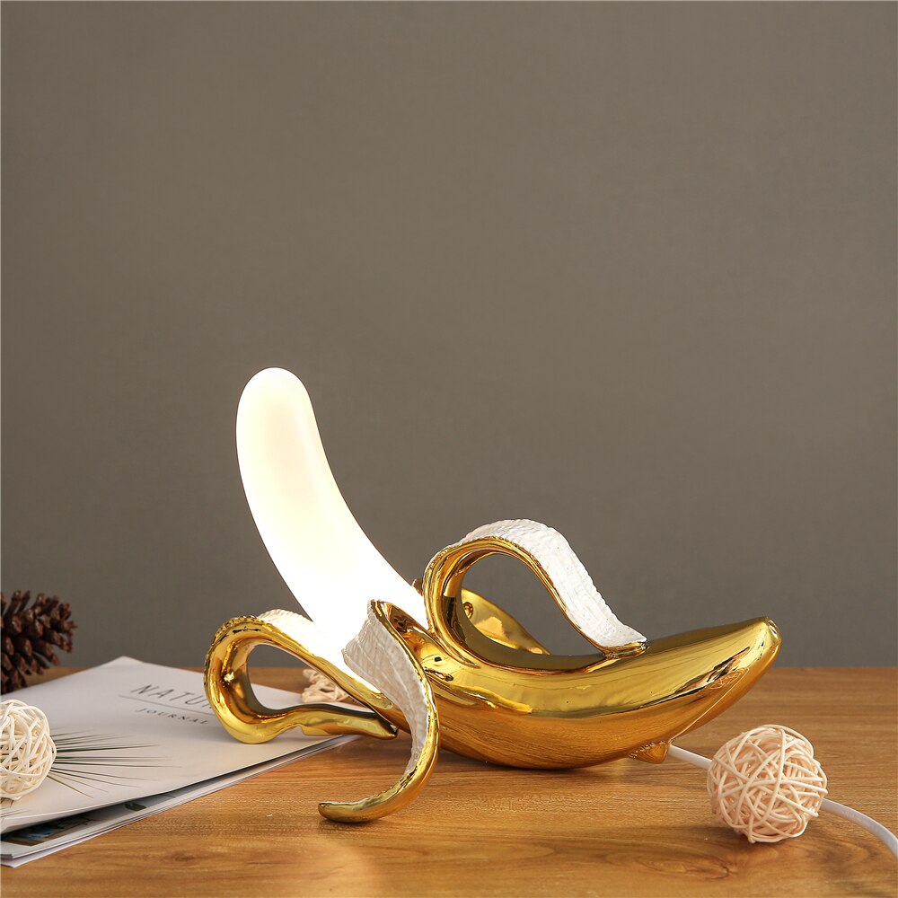 Maliben | Banana Lights Table Lamp - Elegant Art Deco Table Lamp