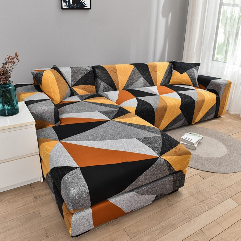 Maliben | Modern Non-slip Colorful Elastic Sofa Cover
