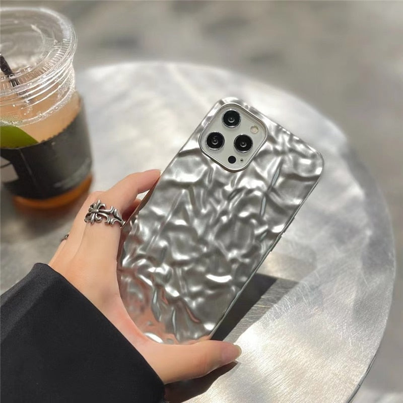 Maliben | Aluminium Foil Pattern Iphone Case