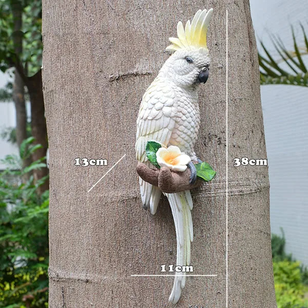 Maliben | Tropical Vibe Parrot Tree Decor