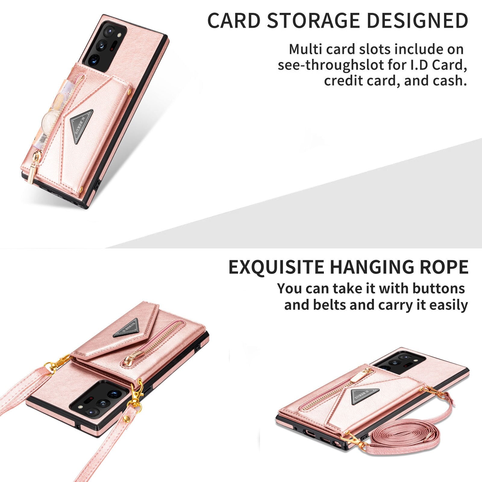 Maliben | Sleep Strap Wallet Phone Case