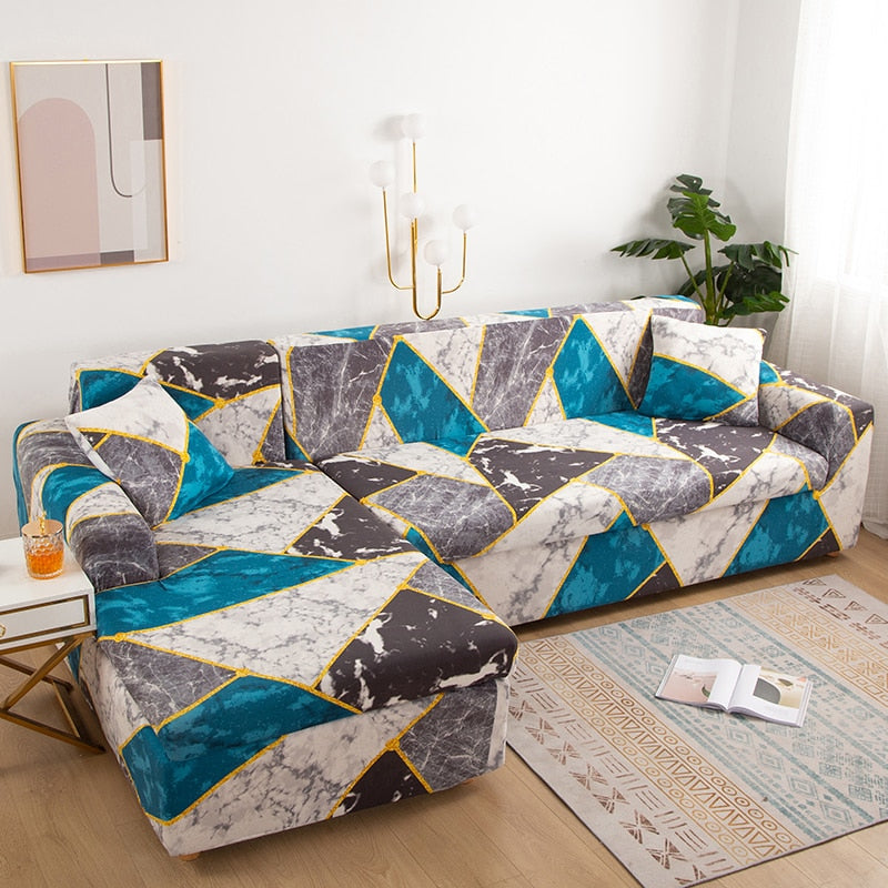 Maliben | Modern Non-slip Colorful Elastic Sofa Cover