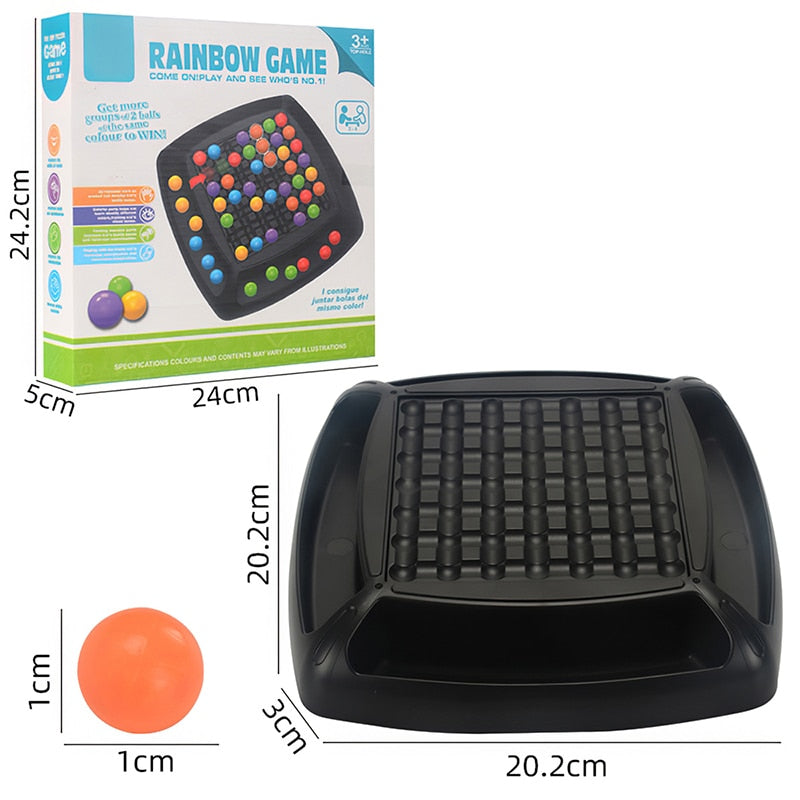 Maliben | Colorful Rainbow Ball Matching Educational Game