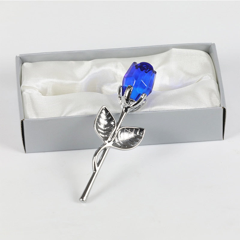 Maliben | Luxury Crystal Rose In Gift Box – Valentine's Gift For Her