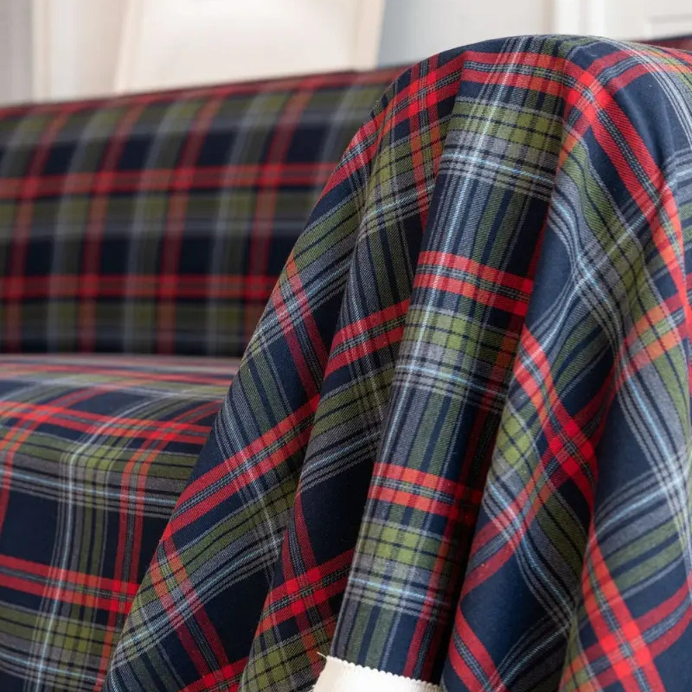 Maliben | Hearthline Cottage Plaid Sofa Cover