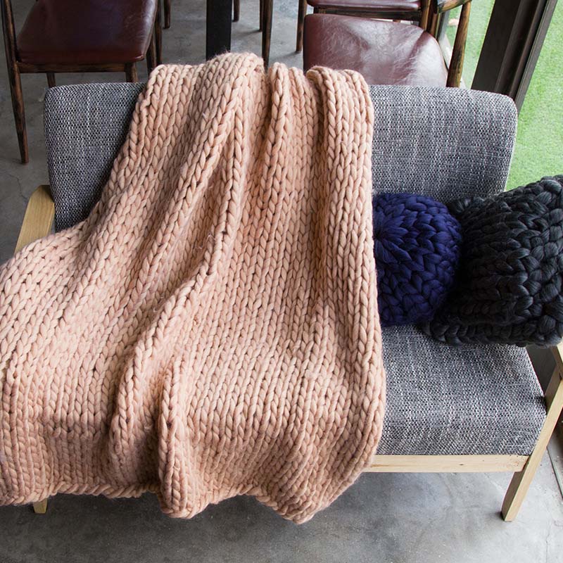 Maliben Heavy Knit Blanket