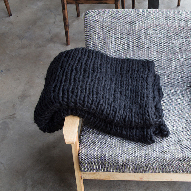 Maliben Heavy Knit Blanket
