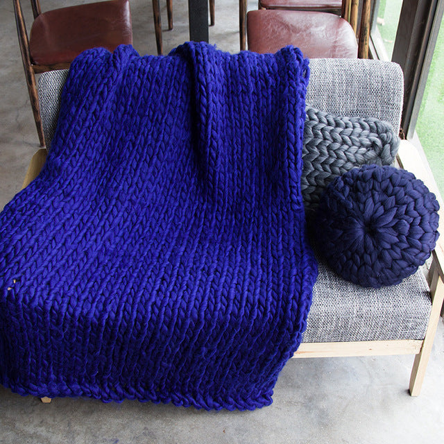 Maliben Heavy Knit Blanket