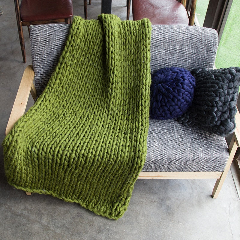 Maliben Heavy Knit Blanket