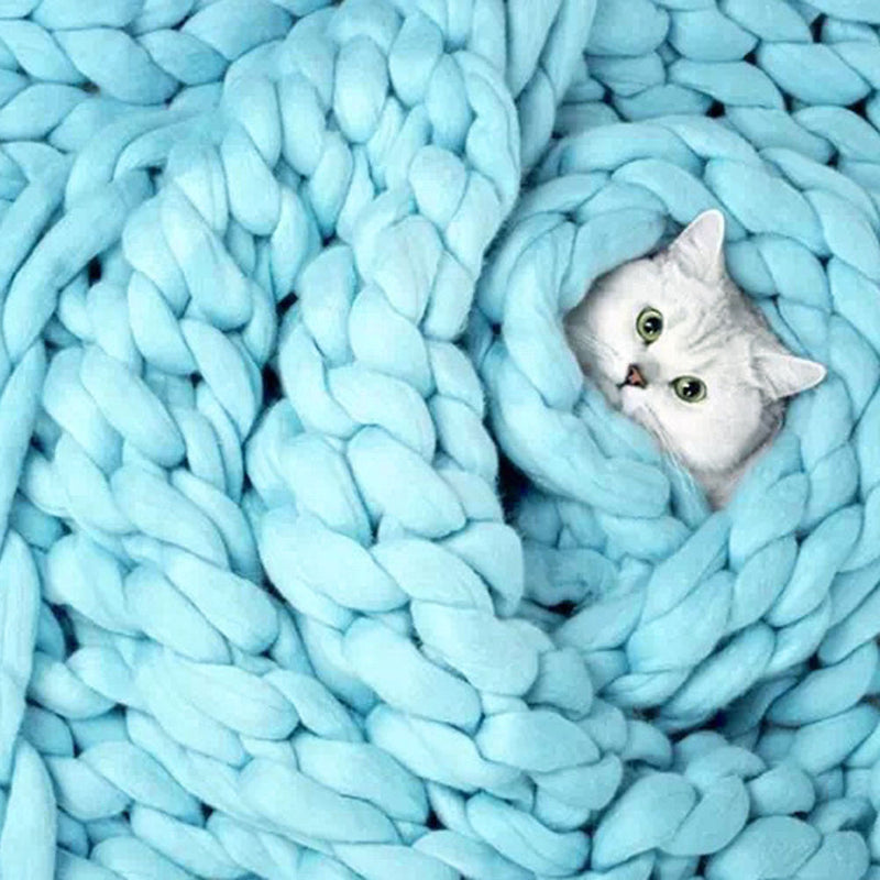 Maliben Heavy Knit Blanket