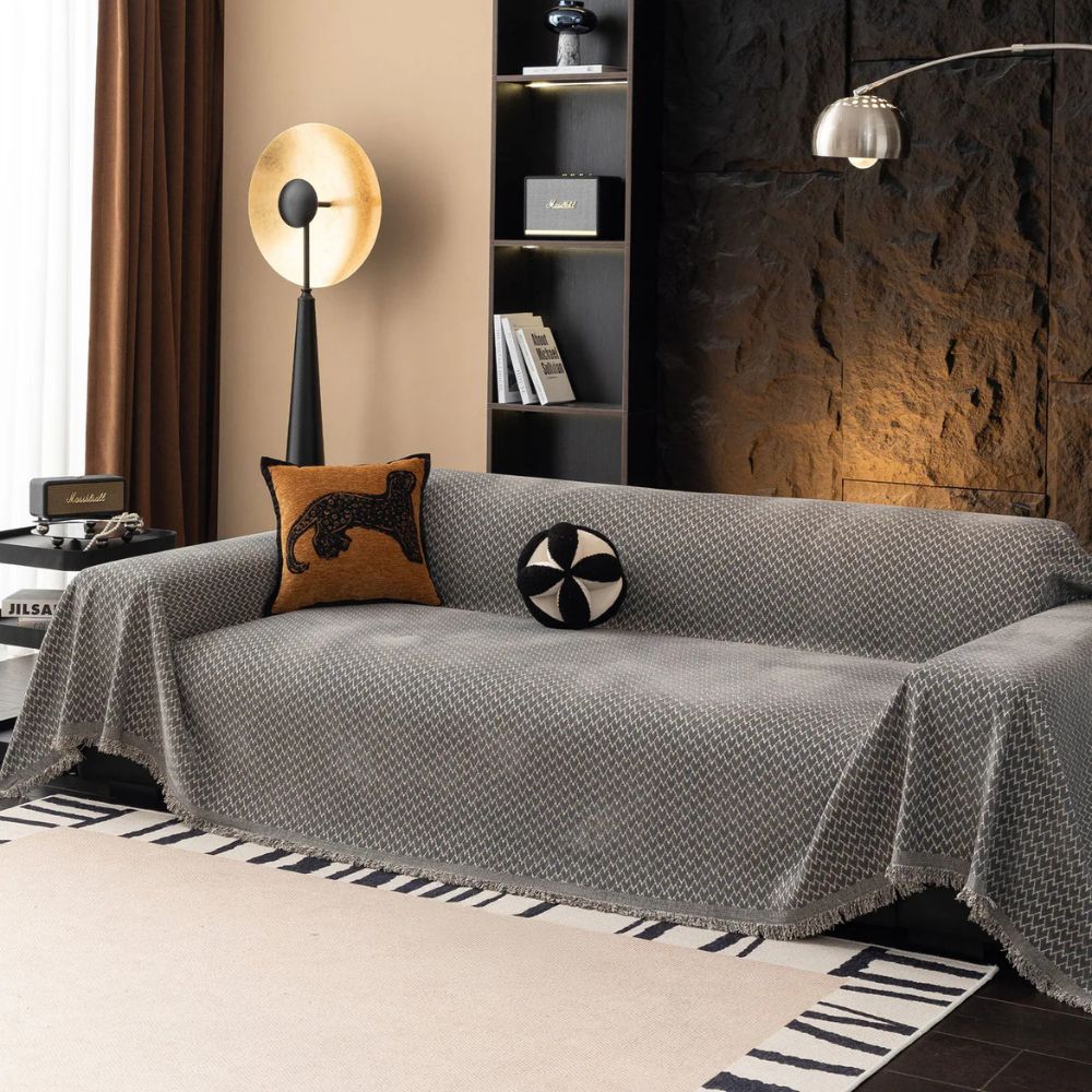 Maliben | Heritage Zigzag Sofa Cover
