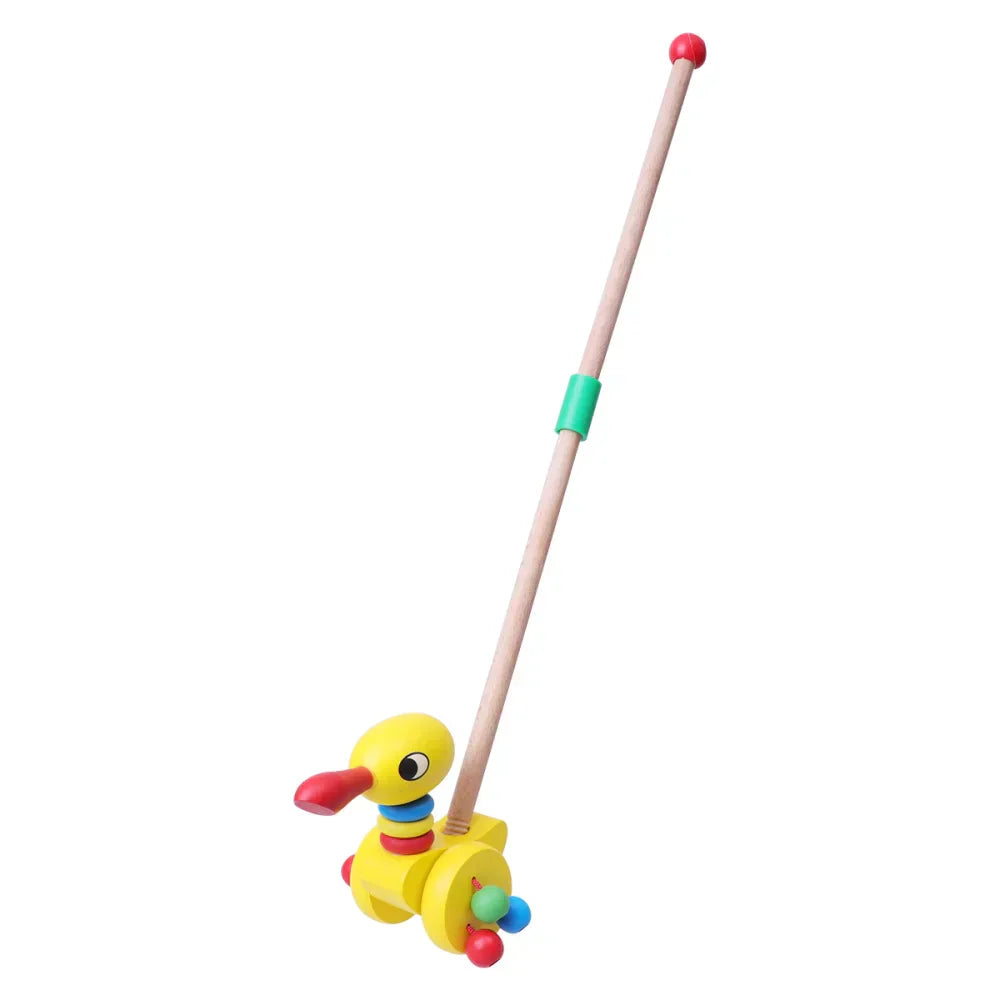 Maliben Dino Walker — Wooden Push Walker for Toddlers