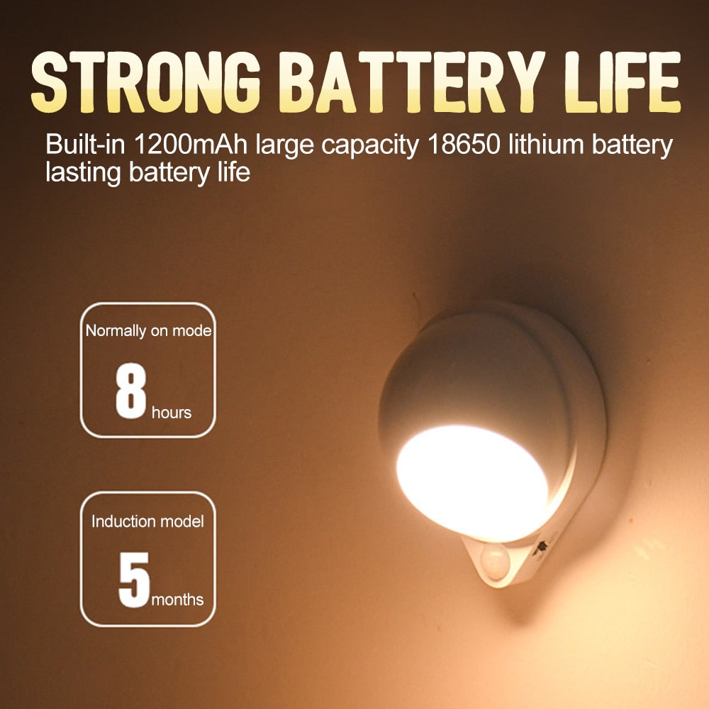 Maliben | 360 Rotating Water Drop Magnetic Night Lamp
