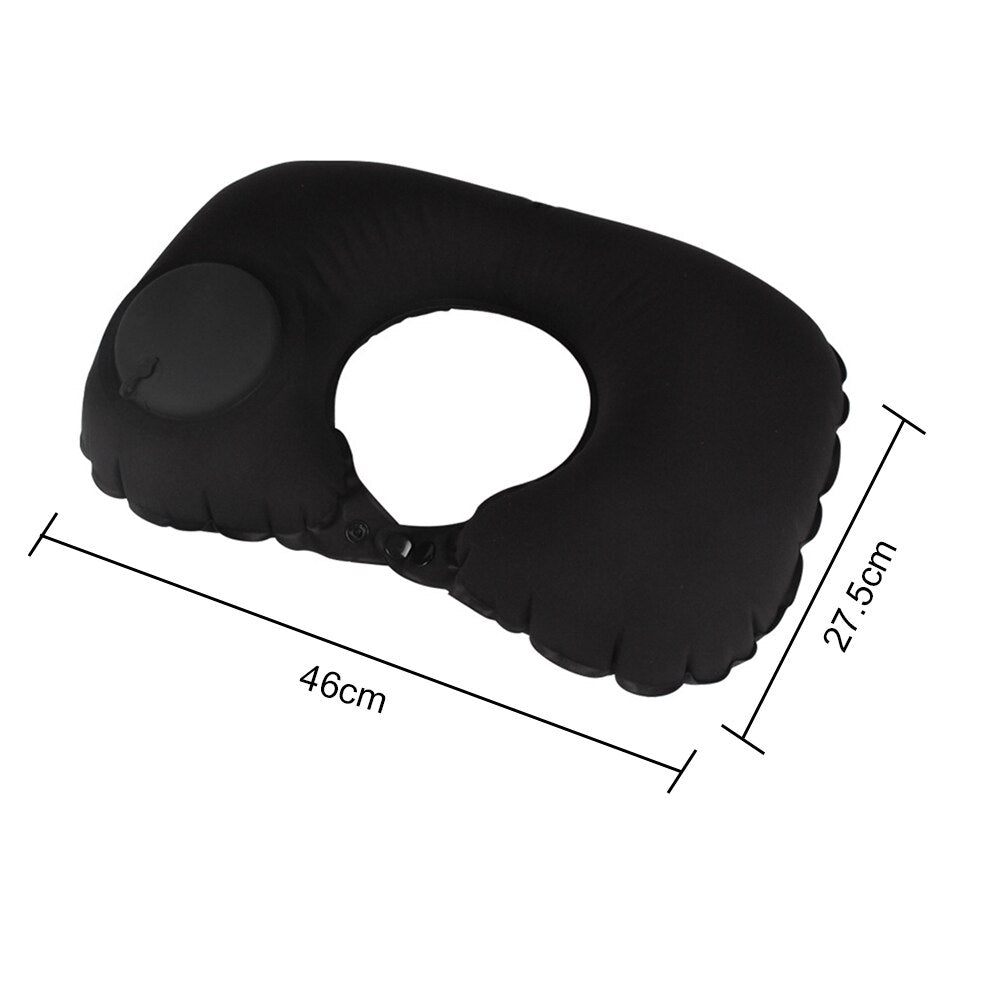 Maliben | Air Rest Inflatable Easy Pump Neck Pillow