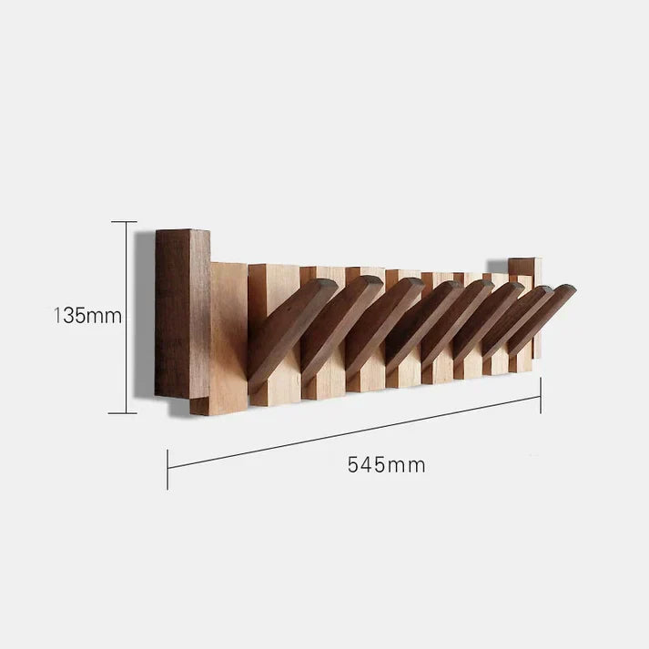 Maliben | Wooden Coat Rack For The Hall - Harmonyhook