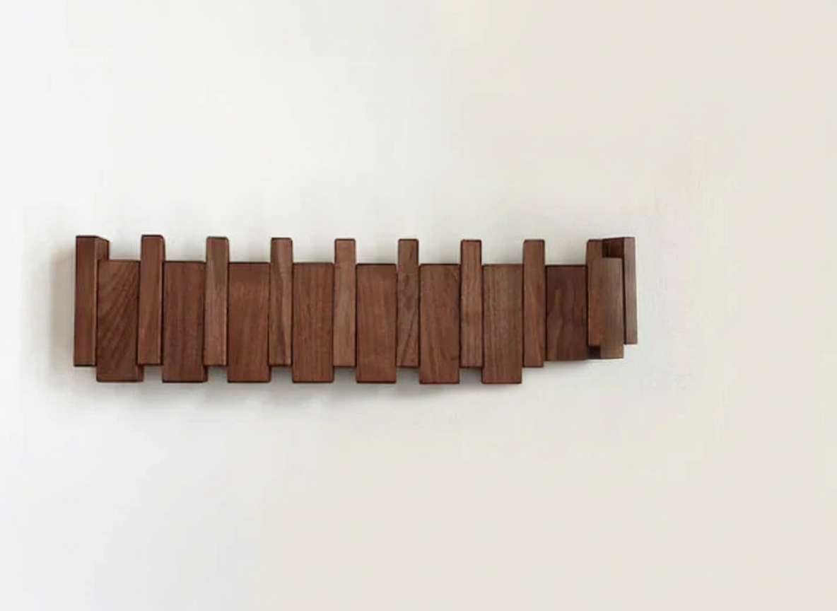 Maliben | Wooden Coat Rack For The Hall - Harmonyhook